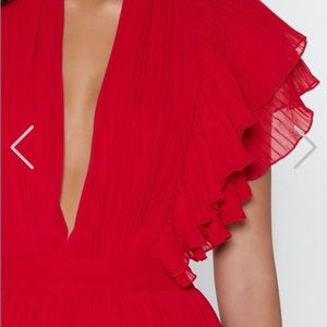 Backless Red Showstopper 😍